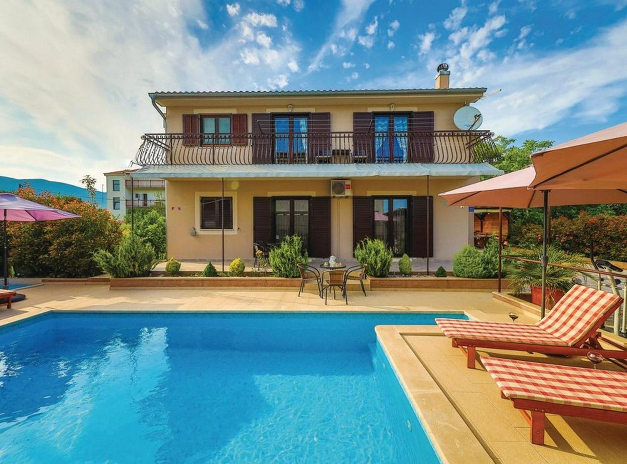 Mediterranean Stylish Villa With Pool In Kastel Stari Kaštela Exterior foto